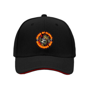 King of Clubs Bandidos MC Skull Crown Hat Men's Baseball Cap for Motorcycle Riders and Party Gifts Halloween Birthday