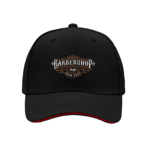 Barbershop Vintage Logo Mens Baseball Cap Classic Haircut Style Gift for Men Father's Day Birthday Present