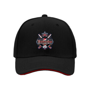 Barbershop Crown Logo Men's Baseball Cap Classic Barber Shop Design for Grooming Fans Perfect Gift for Father's Day