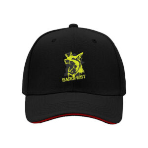 Barghest Wolf Head Graphic Mens Baseball Cap Halloween Gift for Men Gothic Horror Fans Spooky Costume Party Accessory