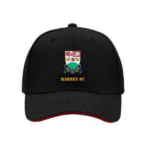 Barnet FC Crest Baseball Cap Men Football Fan Gift for Birthday Christmas Holiday Soccer Team Apparel