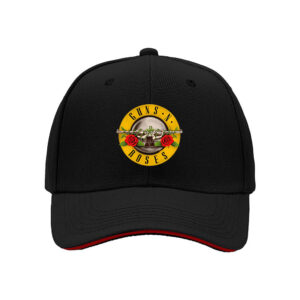 Guns N Roses Logo Baseball Cap Men Rock Band Music Gift for Fans Birthday Christmas Holiday Present