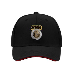 BBS Logo Wheel Design Men's Baseball Cap Car Enthusiast Gift for Father's Day or Birthday
