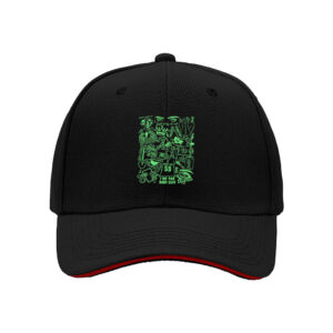 Bad Guy Graphic Print Baseball Cap for Men Streetwear Fashion Gift for Halloween Birthday Party