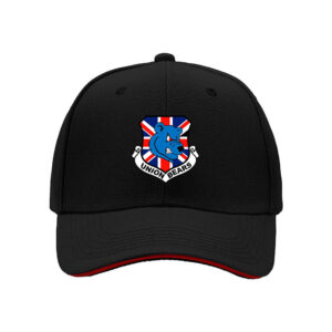 Union Bears UK Flag Bear Head Men's Baseball Cap British Patriotic Gift for Independence Day and Father's Day