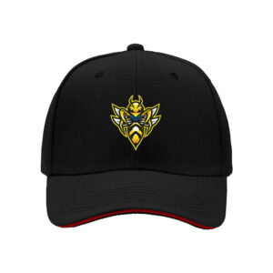 Yellow Hornet Logo Baseball Cap for Men Outdoor Sports Gift for Halloween Birthday