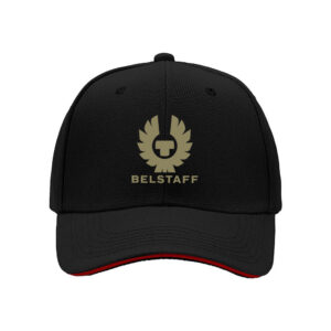 Belstaff Logo Print Baseball Cap for Men Outdoor Adventure Gift for Father's Day and Birthday