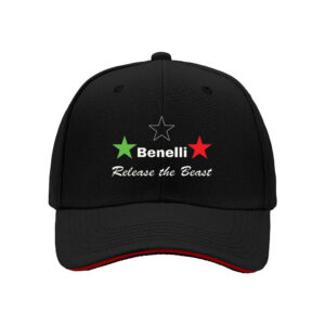 Benelli Release the Beast Star Logo Baseball Cap Men's Outdoor Motorcycle Gift for Father's Day and Christmas