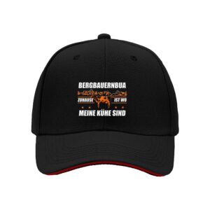 Mountain Farmer Cowboy Hat for Men Alpine Cow Print Outdoor Gift Christmas Holiday Wear