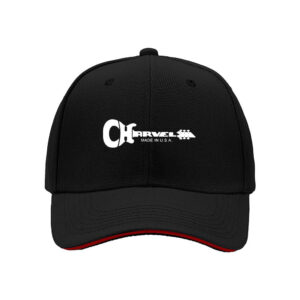 Charvel Guitar Logo Hat Made in USA Mens Baseball Cap Rock Music Gift for Father Christmas Birthday