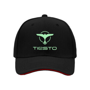 Tiesto Logo Baseball Cap Men's Music Festival Hip Hop Streetwear Gift for DJ Fans Easter Holiday Present