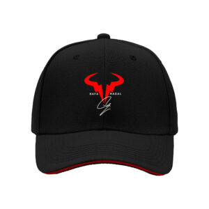 Rafa Nadal Bull Logo Baseball Cap Men's Sport Hat Tennis Fan Gift for Father's Day and Birthday