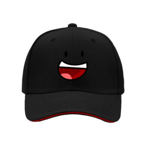 Smiling Face Emoji Hat for Men Baseball Cap Fun Gift for Halloween Christmas Party Birthday Present Cool Design Trendy Style