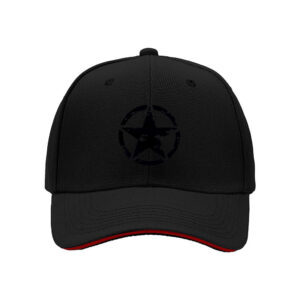 American Star Shield Design Men's Baseball Cap for Patriotic Events and Memorial Day Gifts