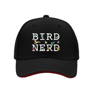Bird Nerd Nature Lover Hat for Men Outdoor Birdwatching Gift Birthday Christmas Present for Bird Enthusiasts