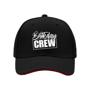 Birthday Crew Party Hat for Men Birthday Gift Celebration Crew Cap Birthday Present for Friends Family Fun Event Accessory
