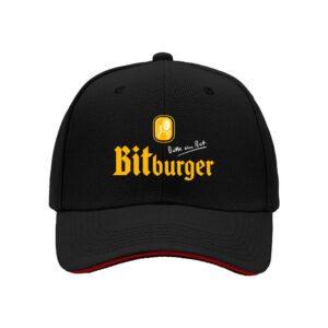 Bitburger Beer Logo Cap Men's Baseball Hat German Beer Brand Gift for Beer Lovers Christmas Birthday Present