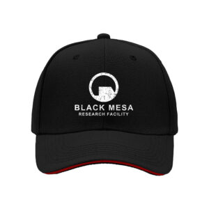 Black Mesa Research Facility Logo Hat Men's Baseball Cap Sci-Fi Gaming Gift for Fans Halloween Christmas Present
