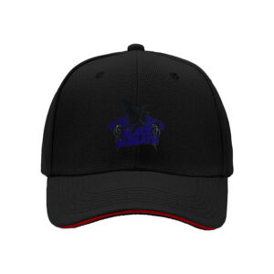 Black Sabbath Bat Snake Logo Men's Baseball Cap Halloween Rock Music Gift for Fans Party Costume Accessory