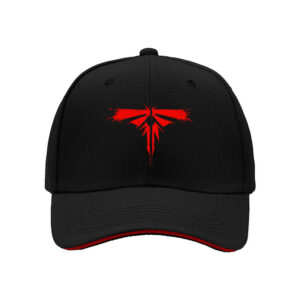 Red Dragon Wings Logo Men's Baseball Cap for Gaming Fans Holiday Gift Christmas Birthday Present