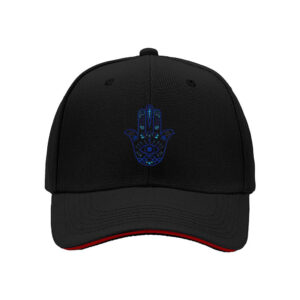 Hamsa Hand Eye Symbol Mens Baseball Cap Spiritual Protection Gift for Men Yoga Meditation Festival Season