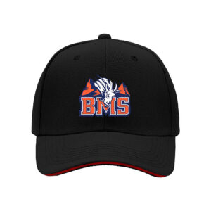 BMS Mountain Goat Logo Baseball Cap for Men Outdoor Adventure Gift for Father's Day and Birthday