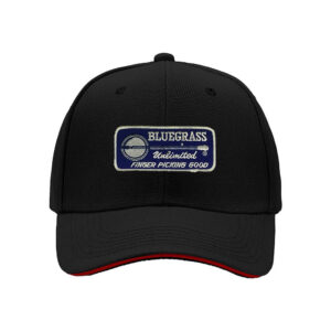 Bluegrass Unlimited Finger Picking Good Patch Mens Baseball Cap Country Music Gift for Fathers Day or Christmas