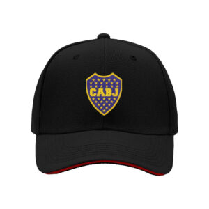 Boca Juniors CABJ Stars Shield Logo Men's Baseball Cap Football Fan Gift for Argentina Soccer Supporters Birthday Christmas Present