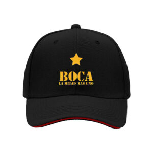Boca Juniors Star Logo Baseball Cap for Men Football Fans Gift for Christmas and Birthday