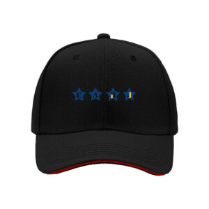 CABJ Star Logo Baseball Cap for Men Casual Streetwear Holiday Gift Christmas Birthday Present