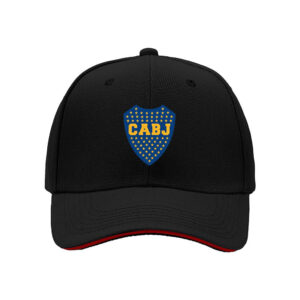 Boca Juniors CABJ Stars Shield Logo Men's Baseball Cap Football Fan Gift for Argentina Soccer Fans Christmas Holiday Present