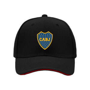 Boca Juniors CABJ Shield Logo Men's Baseball Cap Football Fan Gift for Argentina Soccer Fans Christmas Birthday Present