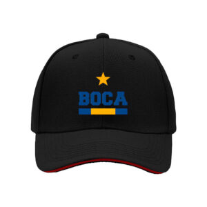 Boca Juniors Star Logo Baseball Cap for Men Football Fans Gift for Birthday or Holiday
