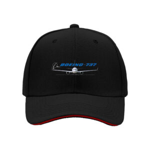 Boeing 737 Aircraft Logo Hat Men Baseball Cap Aviation Gift for Pilots Airplane Enthusiasts Christmas Birthday Present