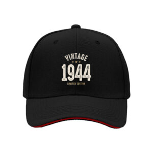 Vintage 1944 Limited Edition Mens Baseball Cap Birthday Gift for Men Fathers Day Present Classic American Style Hat