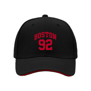 Boston 92 Red Baseball Cap Men's Sports Hat Gift for Father's Day and Birthday