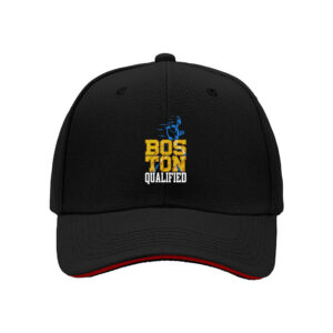 Boston Marathon Qualified Running Hat Men's Baseball Cap Gift for Runners Race Day Celebration