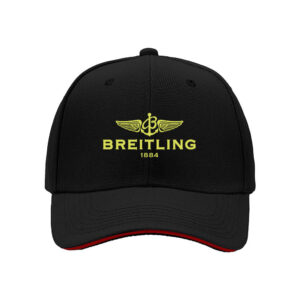 Breitling 1884 Logo Wings Anchor Mens Baseball Cap Aviation Pilot Gift for Men Birthday Christmas Present
