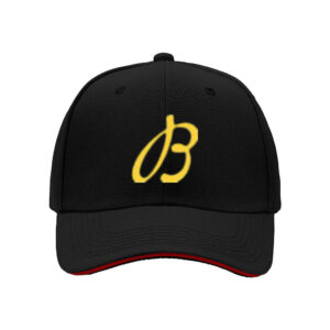 Golden Alpha Beta Symbol Men's Baseball Cap for Graduation Gifts Academic Events College Students and Alumni Celebrations