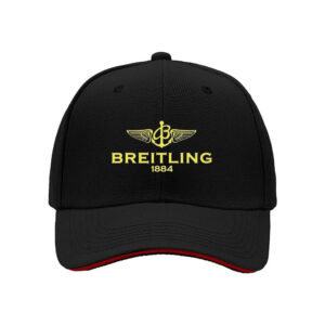 Breitling 1884 Logo Baseball Cap Men Aviation Pilot Gift for Father's Day Birthday