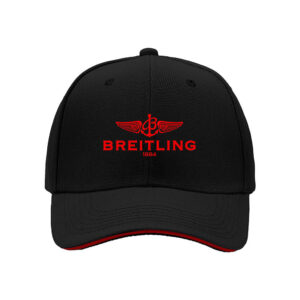 Breitling Logo Wings Men's Baseball Cap Aviation Pilot Gift for Aviation Enthusiasts and Pilots 1884 Vintage Style