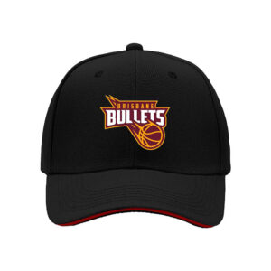 Brisbane Bullets Basketball Logo Men's Baseball Cap Sports Fan Gift for Christmas and Birthday