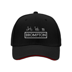Brompton Bike Folding Design Men's Baseball Cap Urban Cyclist Gift for Father's Day or Birthday