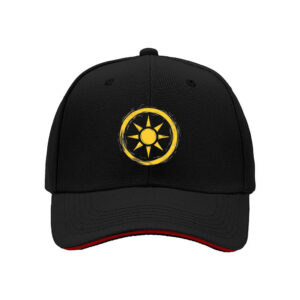 Sun Symbol Baseball Cap for Men Outdoor Adventure Gift for Summer Holidays and Father's Day