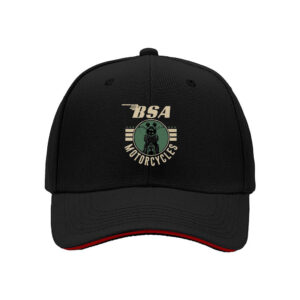 BSA Motorcycles Vintage Logo Men's Baseball Cap Classic Biker Style Gift for Motorcycle Enthusiasts Father's Day Present