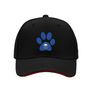 Buffalo Sabres Paw Print Logo Baseball Cap for Men Hockey Fans Gift for Christmas and Birthday