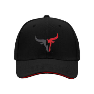 Bull Head Logo Baseball Cap for Men Outdoor Sports Gift for Father's Day and Christmas