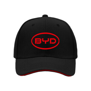 BYD Logo Baseball Cap for Men Outdoor Sports Gift for Father's Day and Birthday