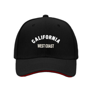 California West Coast Men's Baseball Cap Streetwear Gift for Father's Day and Summer Outdoors