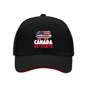 Canada 51st State USA Flag Hat Men Baseball Cap Patriotic Gift for Independence Day and Memorial Day